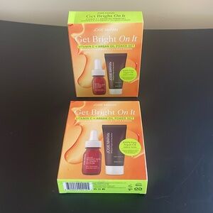 NEW! JOSIE MARAN Get Bright On It Set - Argan Oil & Vitamin C Power Set NIB